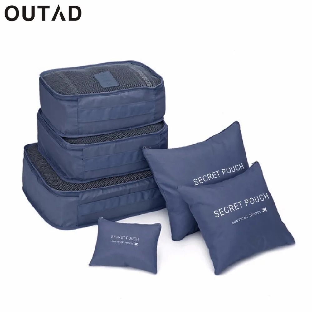 OUTAD أكسفورد السفر الأمتعة تخزين أكياس للطي منظم مستحضرات التجميل حقيبة للملابس لحاف بطانية وسادة تنفس للماء OUTAD أكسفورد السفر الأمتعة تخزين أكياس للطي منظم مستحضرات التجميل حقيبة للملابس لحاف بطانية وسادة تنفس للماء