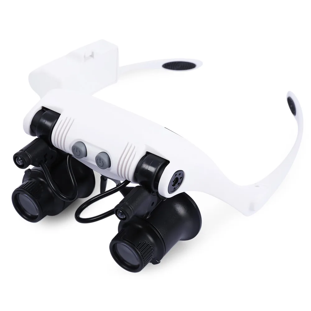 10X 15X 20X 25X Binocular Loupe Magnifying Glasses
