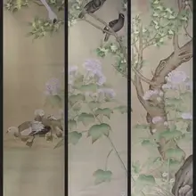 Ручной обои с рисунком османтус с птицами обои ТВ/спальня/гостиная/диван фон ручная роспись обои