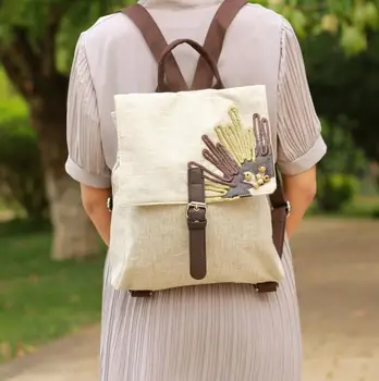 

Cotton bag female Sen Department shoulder bag female college students bag