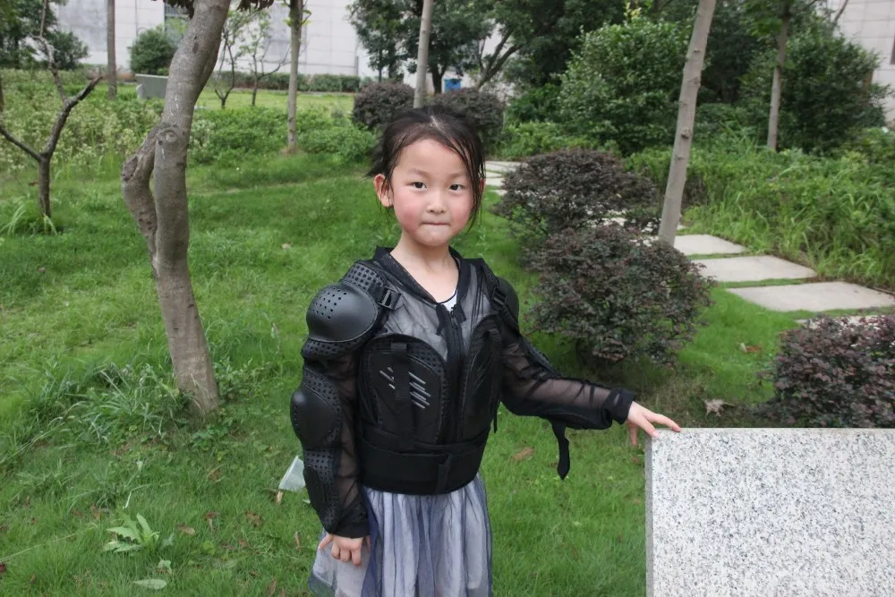 jaqueta motociclista infantil