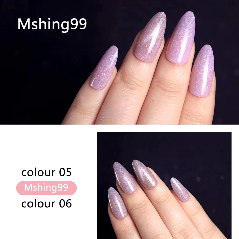 MSHING99 высокий светильник Блестящий Гель-лак для ногтей УФ-гель для ногтей маникюрный УФ СВЕТОДИОДНЫЙ Цветной Гель-лак впитывающий Гель-лак для ногтей