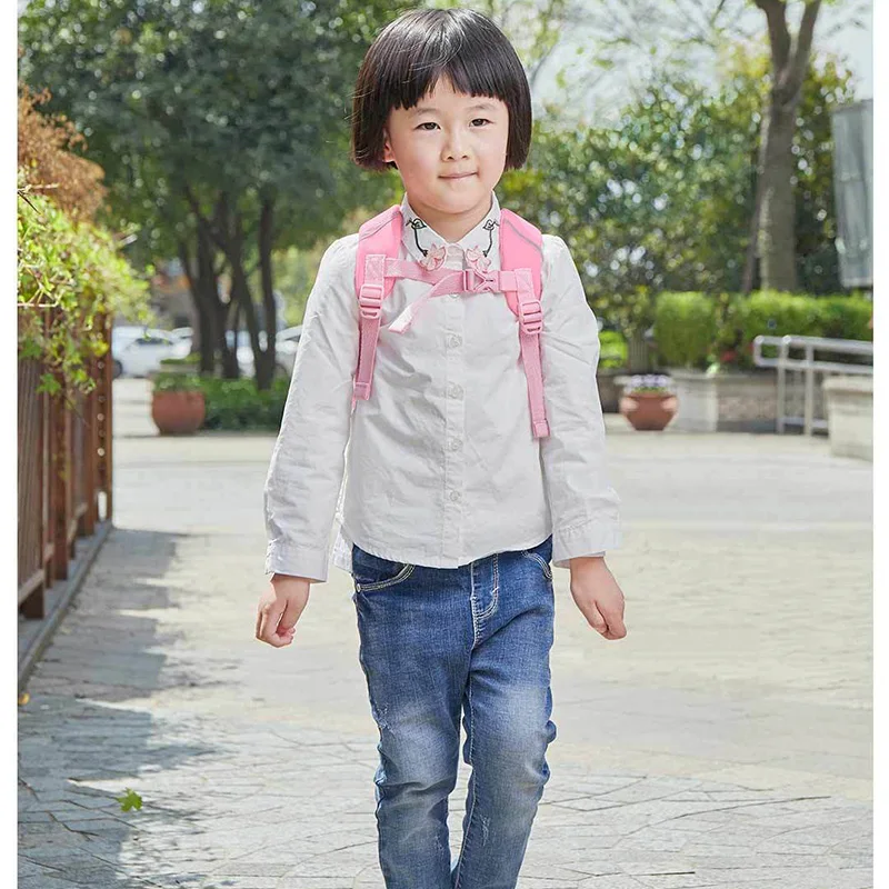 Детский Школьный рюкзак Xiaomi Xiaoyang, вес 350 г, светильник, снижение веса, Защита позвоночника, сумка, рюкзаки для девочек и мальчиков 3-6 лет
