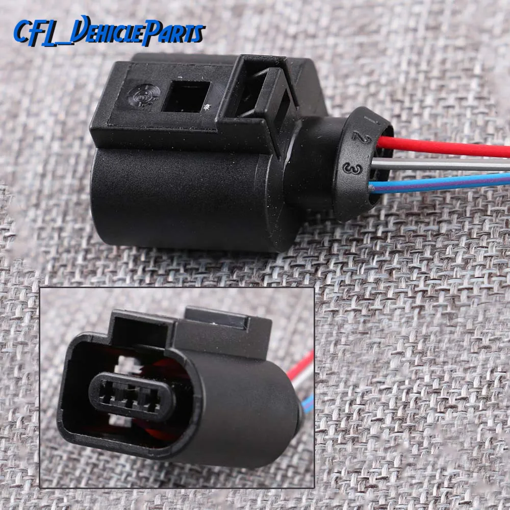 Camshaft Cam Sensor 3 Pin Wire Connector Plug Harness 1J0973703 3D0973703 For VW Passat Golf Jetta For Audi A3 A4-in Cables, Adapters & Sockets from ...