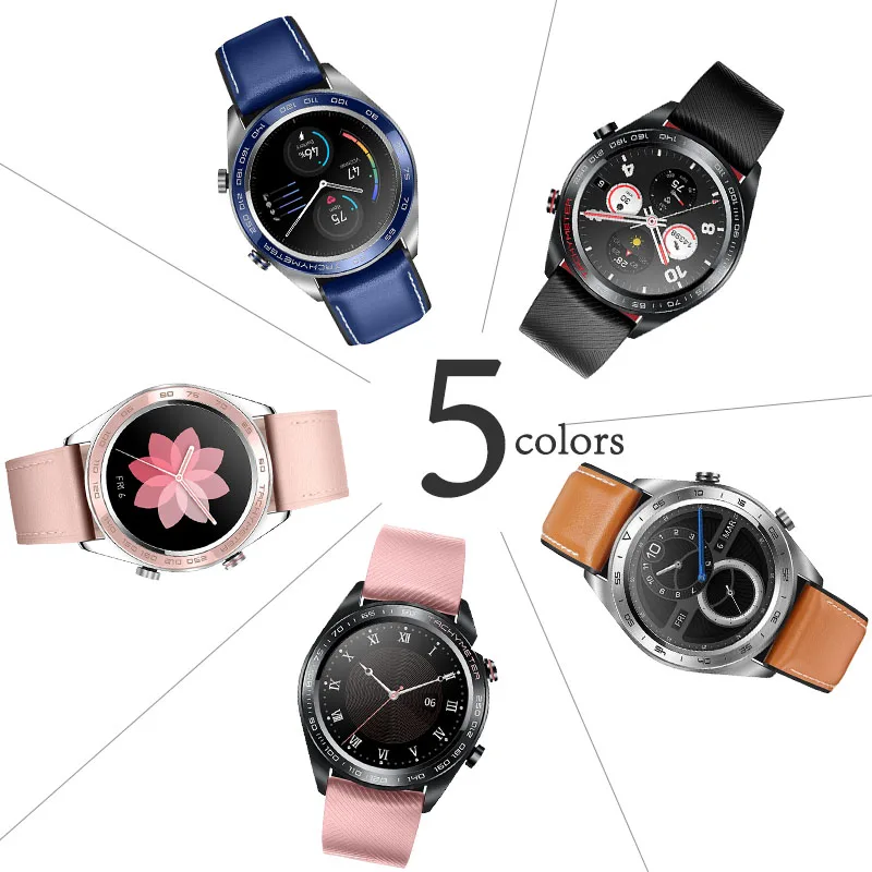 Original Huawei Honor Watch Magic Outdoor SmartWatch Sleek Slim Long Battery Life Support GPS NFC Coach Amoled Honor watch dream