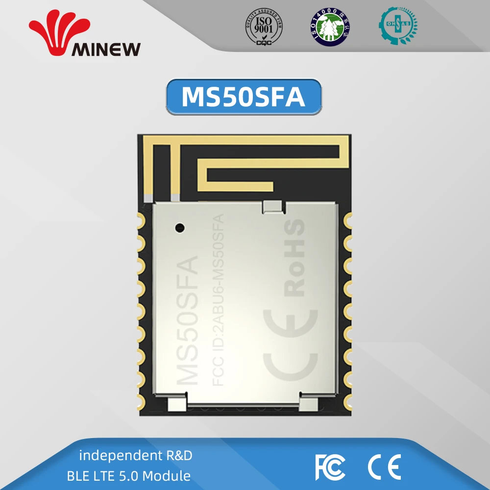 

FCC CE Certified nRF52810 Bluetooth module BLE 5.0 UART module