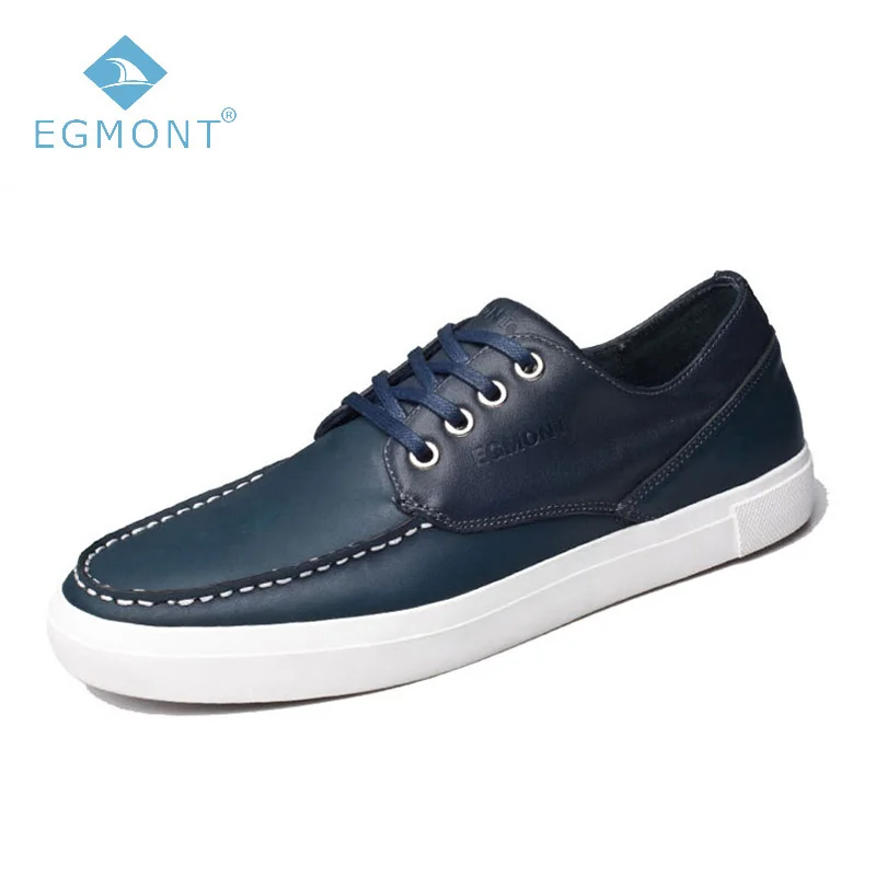

Spring Autumn EG-48 Navy Blue Lace-up Vintage Loafers Mens Casual Shoes Genuine Leather Handmade Comfortable Breathable