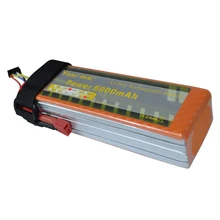 Free shipping to RU Youme 14.8V 6000mah 50C Burst 100C Lipo 4S Battery AKKU for RC Helicopter Car Boat Quadcopter