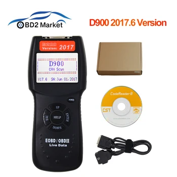 

D900 2017.06 Code Reader CANSCAN scanner OBD2 diagnostic tool obd2 Live PCM Data OBD 2 EOBD CAN Fault better than elm327