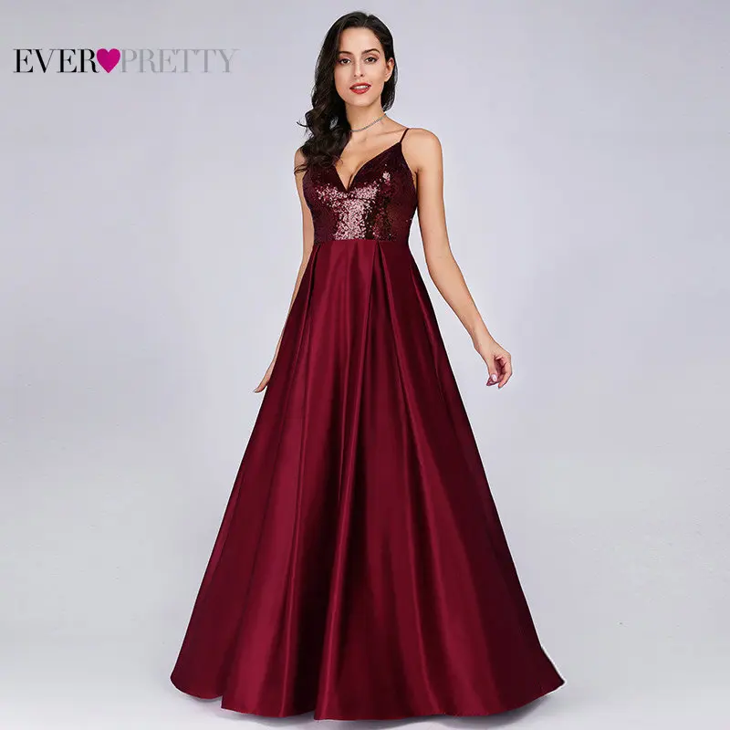 ever pretty red dress