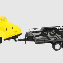 BigDog 1/10 двойная ось D90 Car/грузовик тягача Рок Гусеничный Tamiya осевой SCX10 CR01 RCW4D CC01 Cruiser FJ40 G2 TF2 AX90035 AX90037