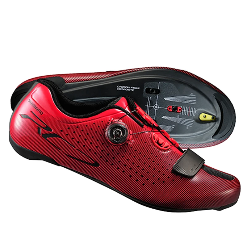 Chaussures De Triathlon SHIMANO TR5 (TR501) SPD-SL - Semelle Fibre De Verre, Légères (250g Taille 42), Pour Transitions Rapides