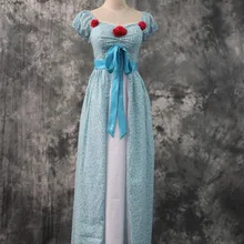 Женское платье-занавеска, Жизель, косплей из зачарованной бирюзовой принцессы, платье для косплея, костюм на заказ