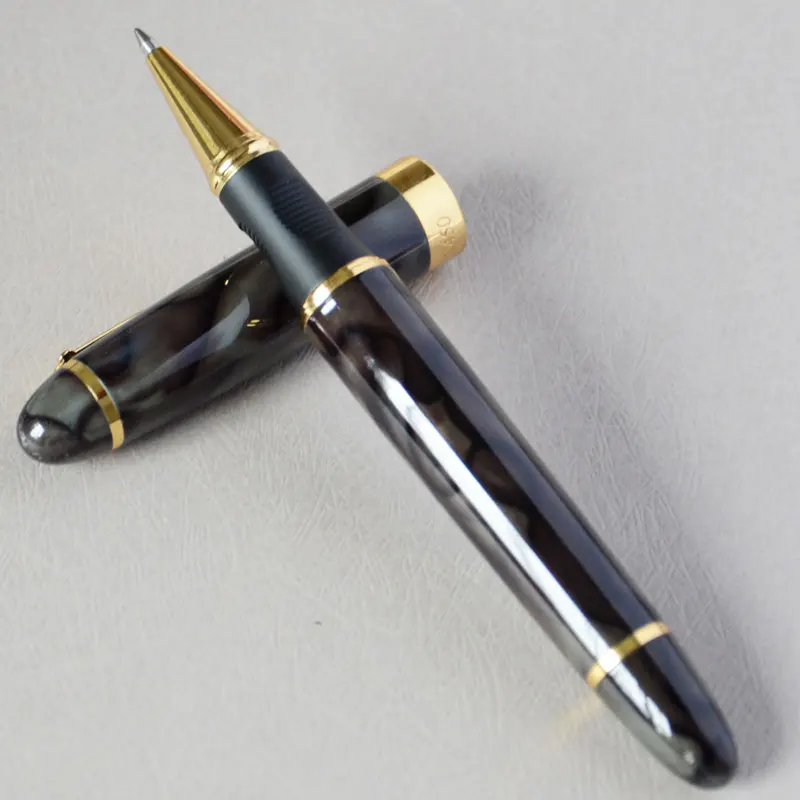 Шариковая ручка JINHAO X450 Королевский синий мрамор JINHAO 450 роскошный бизнес офис черный зеленый розовый винный 21 цвет на выбор - Цвет: pen as this picture