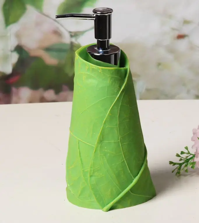 

Creative 3D pattern Bathroom Home Hotel Liquid Soap Lotion Dispenser Resin Pump Lotion Shampoo Container Bottle