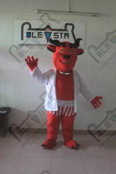 

ox monster mascot costumes hot sale cartoon red bull mascot costumes