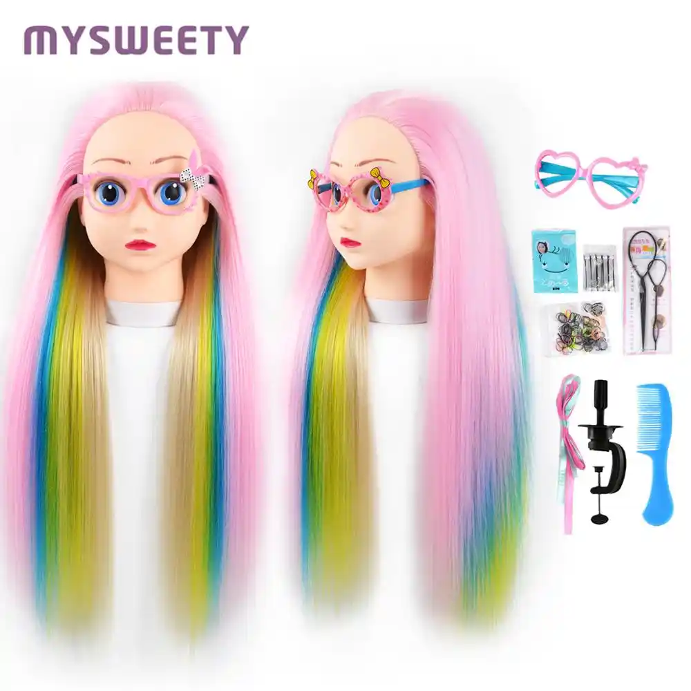hair mannequin for kids