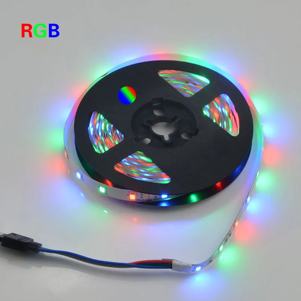 6 цветов DC 12 В 5 м 300 светодиодный s 2835 SMD более яркий, чем 3528 3014 SMD RGB светодиодный светильник, барная лампа по низкой цене, чем 5050 5630 SMD - Испускаемый цвет: RGB