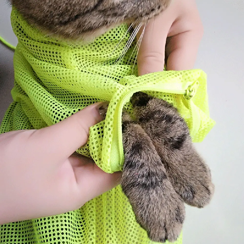 Сетка для кошек, Уход за лошадьми сумка для купания не царапается, удерживающая для купания стрижки ногтей инъекционных осмотра аксессуары для домашних животных