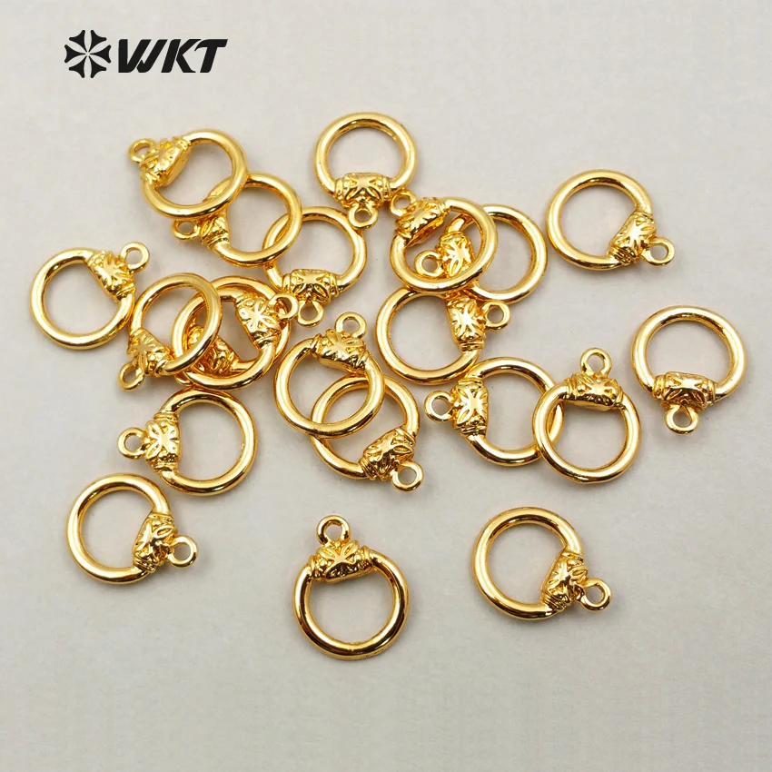 Buy JF200 Fashion Pure Gold Color Toggle Clasp Hooks