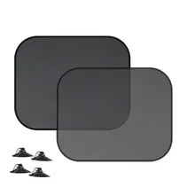 Kongyide Авто 2 шт. шикарный сетчатый автомобильный боковое окно тенты цепляющиеся солнцезащитные козырьки козырек Shiel 44x36 см окно авто аксессуары 2