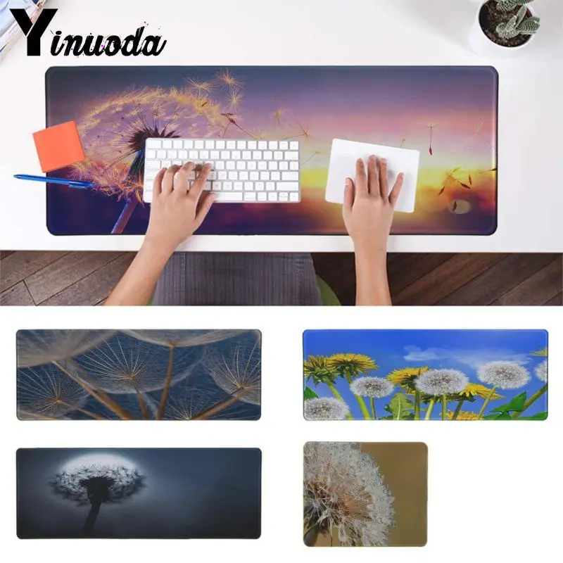 

Yinuoda Sunrises Dandelions Durable Rubber Mouse Mat Pad Anime Cartoon Print Large Size Gaming Mouse Pad Keyboard Mat Desk Mat
