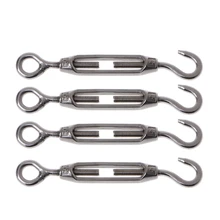 4 шт. 304 из нержавеющей стали M4 крюк и винт светильник Натяжной трос Chongxingdingjia153