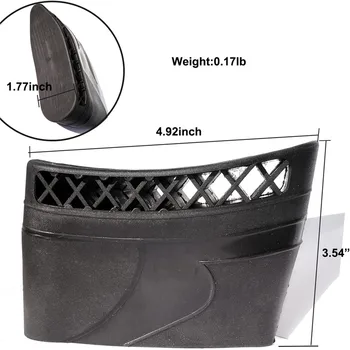 

Hunting Rubber Slip On Recoil Pad Extension Butt Pads Proect Shoulder