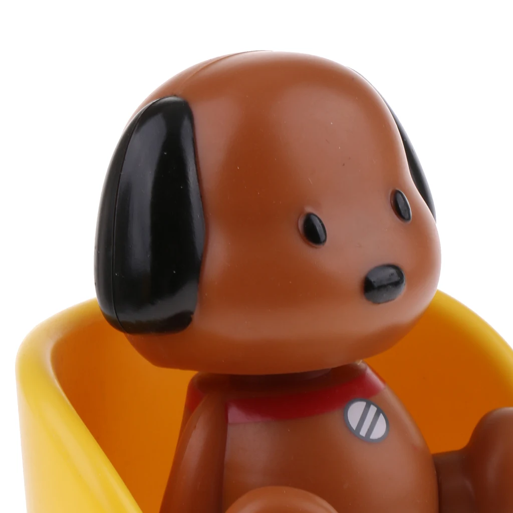 Adorable Plastic Solar Powered Toys Noding Head Figurine Model Home Car Ornament Panda Novelty Gag Toys for Kids Birthday Gift