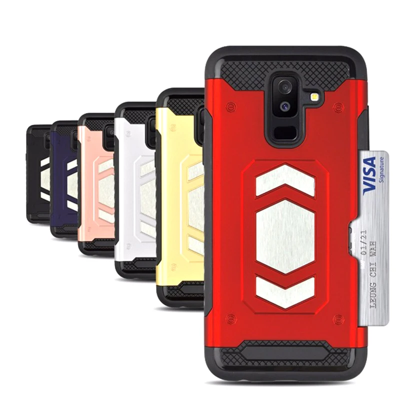 

For Samsung Galaxy A7 A9 J3 J7 J8 J4 J6 A8 A6 Plus 2018 Case Shockproof Armor Case Cover For A5 A7 J3 J5 J7 2017 J2 Prime Cases