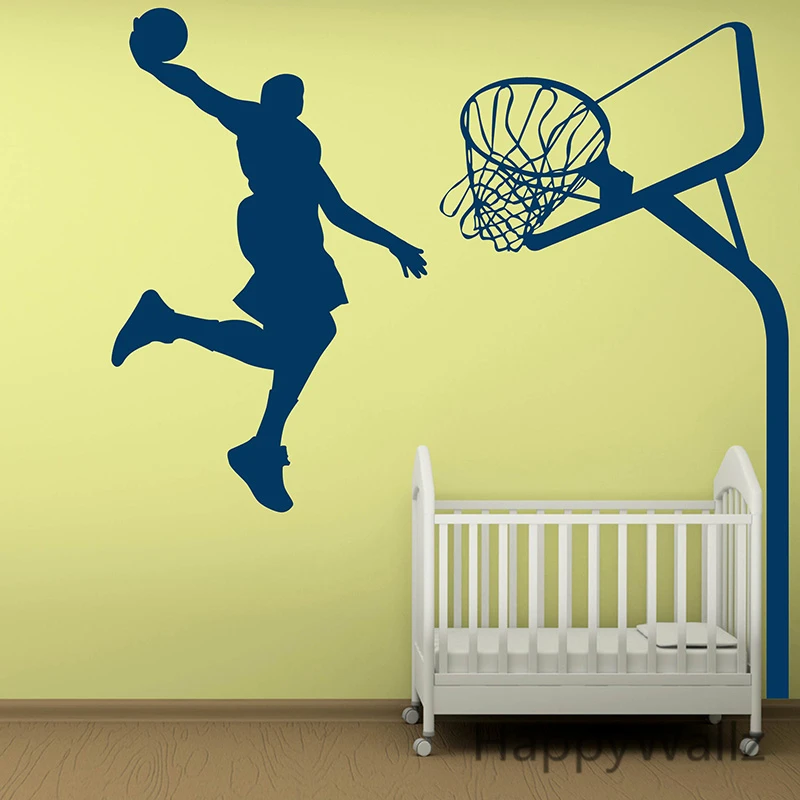 Sport wall. Рисунок на стене баскетбол. Наклейки на стену баскетбол. Баскетболист рисунок на стене. Спорт стена.