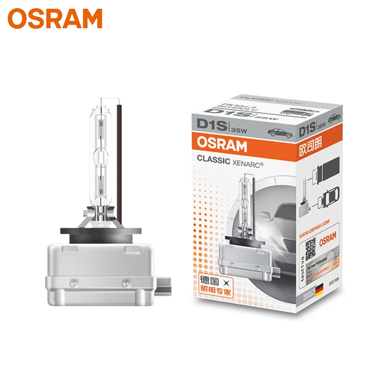 OSRAM Xenon HID D1S 66140CLC классический автомобильный головной светильник, авто Hi/lo луч, светильник, стандартная лампа, OEM Качество(один