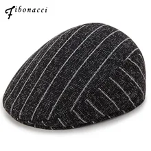 Фибоначчи Новинка весна лето газетная Кепка среднего возраста и старый человек берет в стиле винтаж плоская кепка, шапка