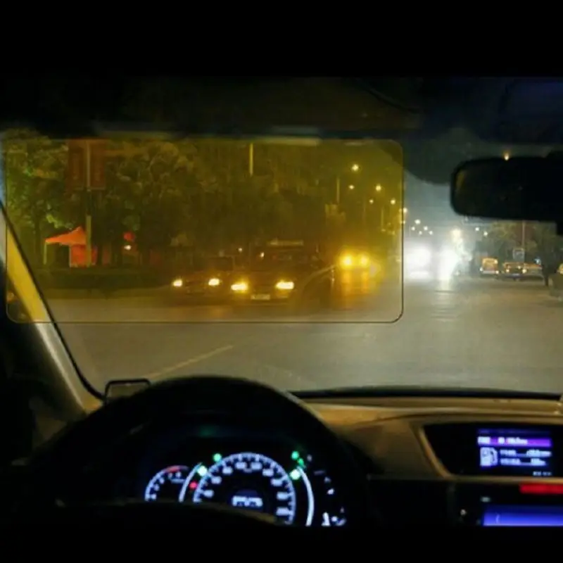 Автомобильный тент день/ночь анти-Солнечный козырек клип на HD Vision автомобиль очки для водителей тени