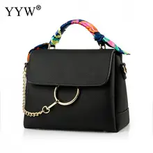 Marca de moda de Primavera de lujo Crossbody Bolsos mujeres bolso sólido Bolsos de hombro de cuero de la Pu promoción sólido barato Bolsos