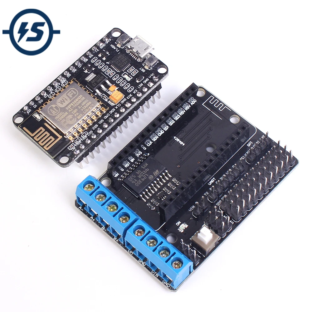 ESP8266 ESP12E Плата расширения привода двигателя Lua WiFi макетная плата модуль для