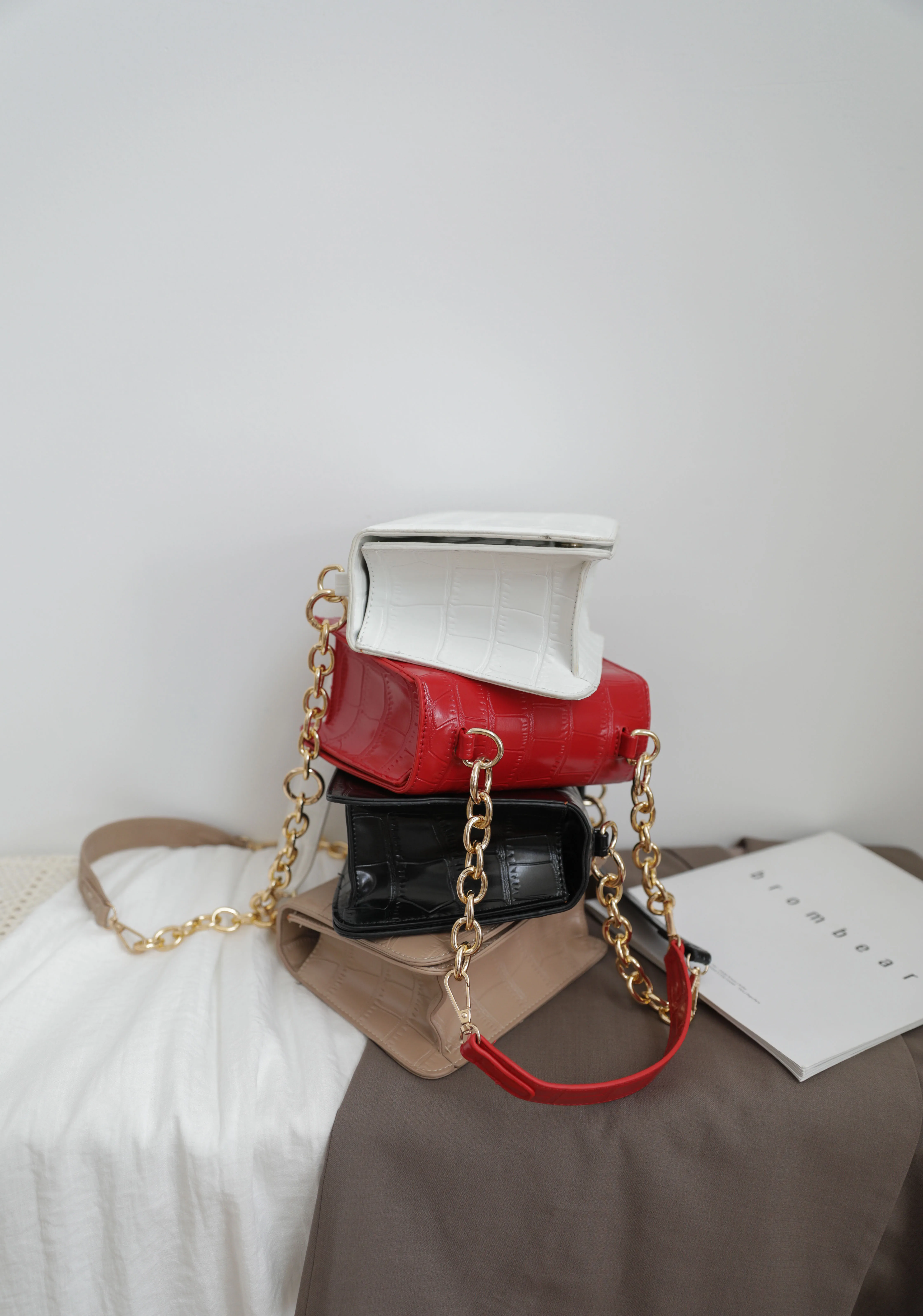 Bolsas de Crocodilo Padrão Mulheres Crocodilo Sacos