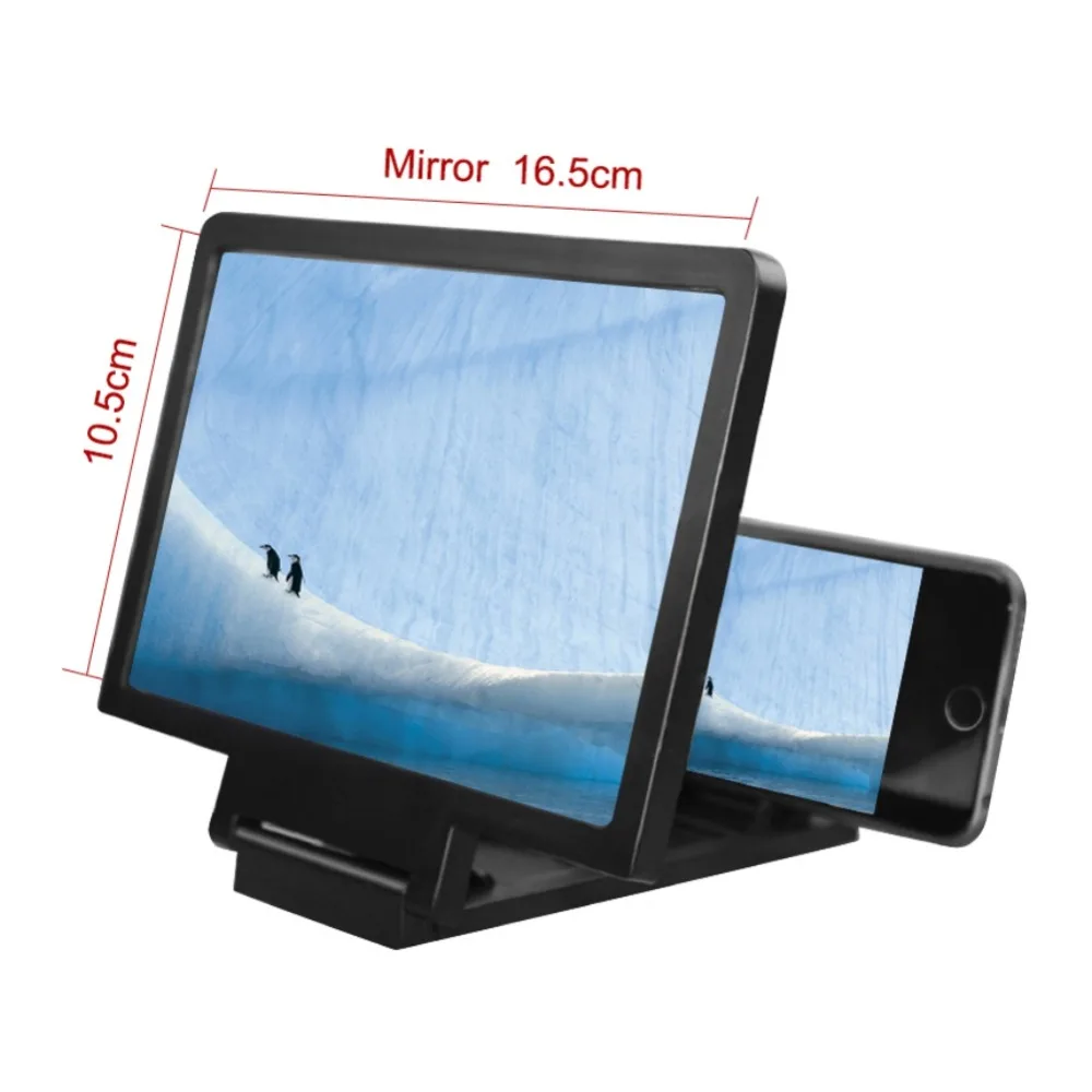 Экран Magnif 3D усилитель фильма 3X зум Увеличенный экран телефона 3D видео усилитель излучения глаз сокровище, чтобы увидеть фильмы Лупа