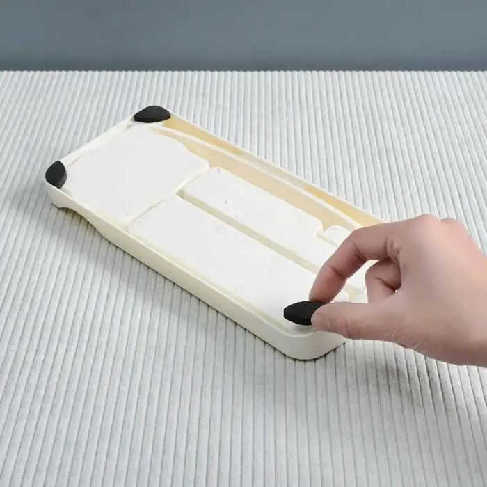 Multifunctional Stationery Storage Tray Plastic DIY Space-saving Shelf for Home Office XJ66