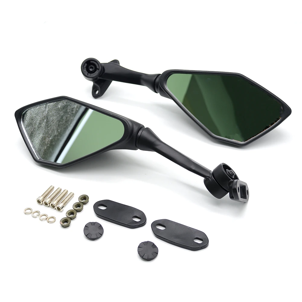 for 1Pair Universal Motorcycle CNC Aluminium Backup Rearview Mirrors accessories mirror For Honda Yamaha MT-07 MT-09 FZ9 SR 2014