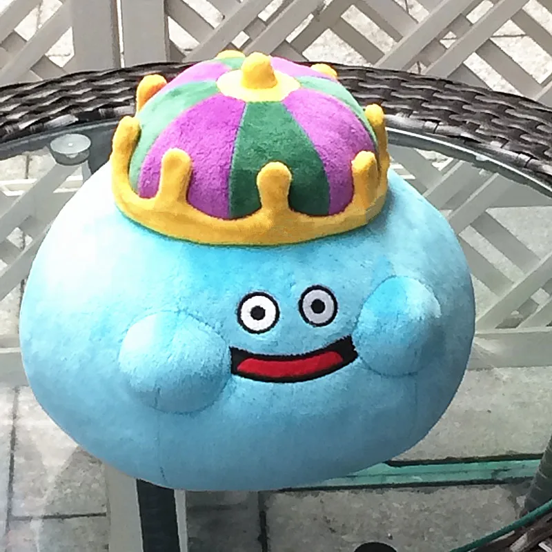 

Dragon Quest Smile Slime Plush Doll King Slime L 22cm