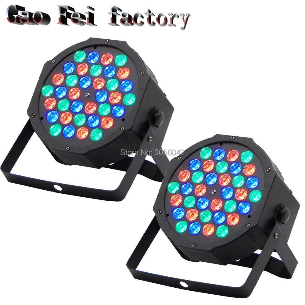 

36x3W LED PAR light party lights RGB DJ Equipments DMX512 Led beam disco club LED Stage Effect Lighting par LED WASH (2pcs/lot)