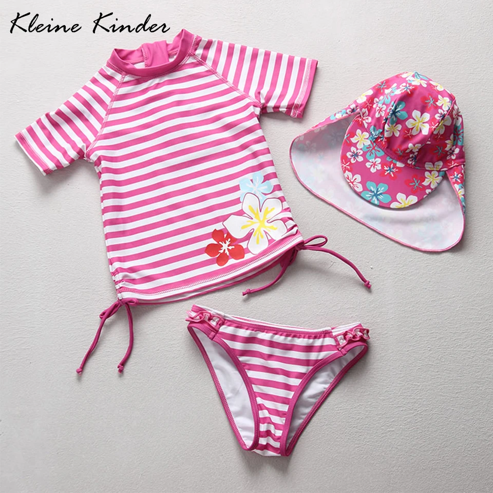 

Swimsuit Separate for Girls Children's Swimwear Striped Two Piece Separate Baby Swimwear for Girl Bathing Suit Swimming Suits