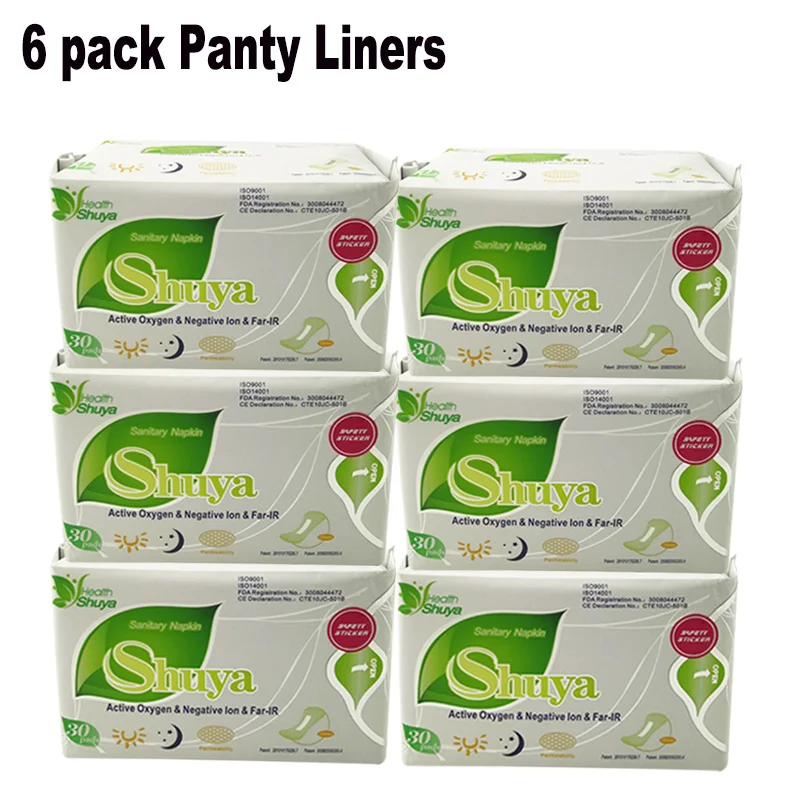 

6 pack Anion sanitary napkin pad sanitary napkin anion sanitary pads love feminine hygiene sanitary towels menstrual pads moon