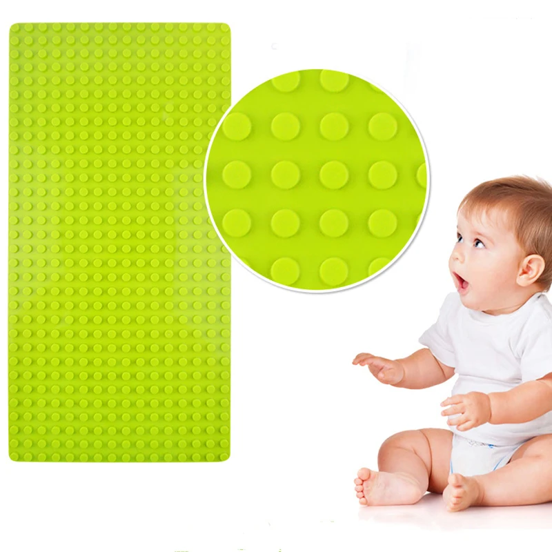 Billig 2 teile satz Große Größe Basis Platte 32*16 Dots Baseplates DIY Bausteine Bildungs Gebäude Spielzeug Für Kinder Ziegel kinder Geschenke