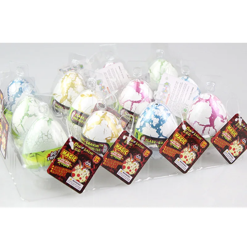 Free delivery of 1Pcs neutral dinosaur eggs hatched in water, magic dinosaur eggs toys toys for children