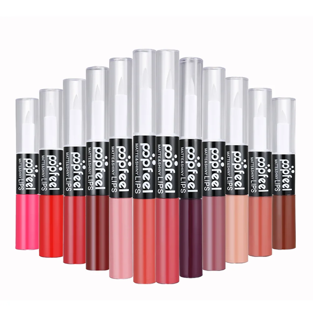 Lip Gloss Matte Liquid Lipstick Mate Waterproof Lipgloss Brand Lip Tint