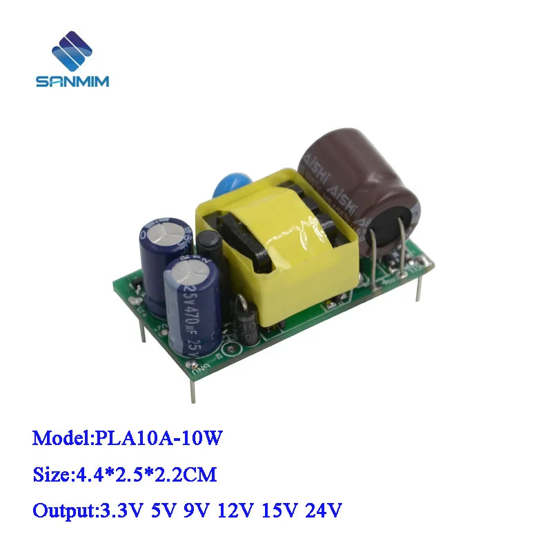 

1PCS SANMIN AC220V to 5V 2A Power supply Isolated switching power supply module 220V to 5V bare board PLA10A5V