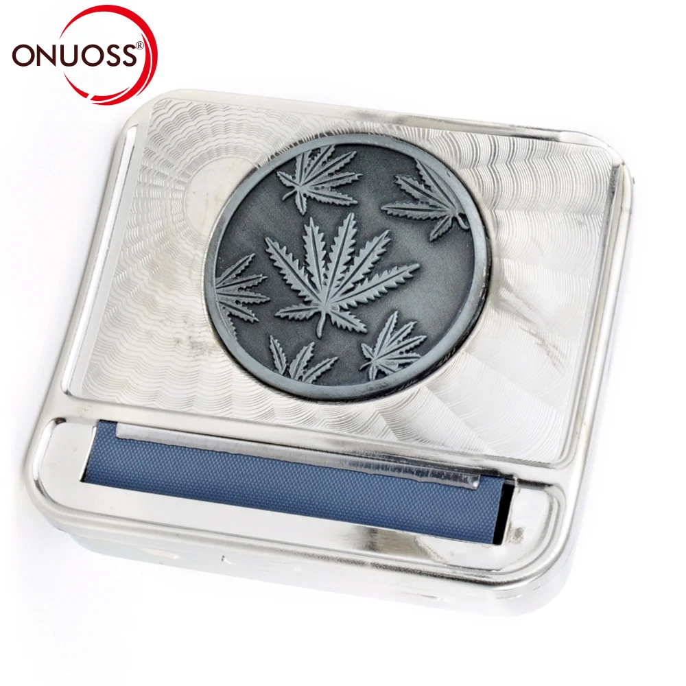 ONUOSS 70MM Manual Roller Maker Portable Weed 4 Patterns Tobacco