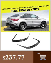 PP Автомобильный задний диффузор с глушителем для Mercedes-Benz GLE Class GLE350 GLE400 GLE63 AMG Coupe 2 двери